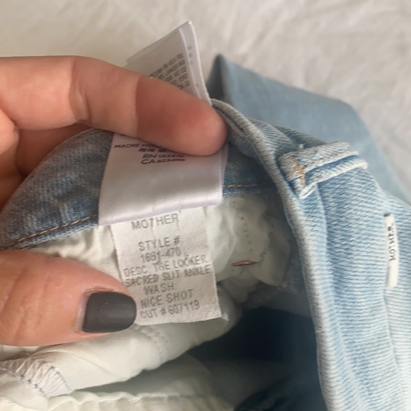 MOTHER the looker denim NWOT - Picture 2 of 5